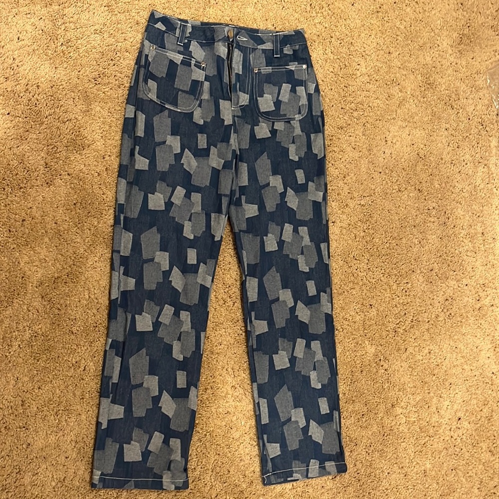Beginning Boutique jeans (Zeppelin Patchwork Denim)